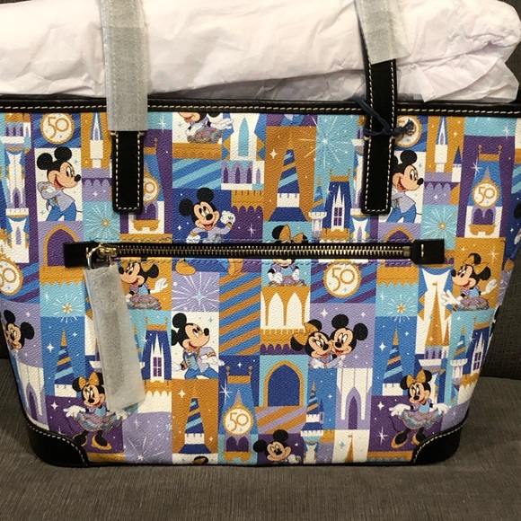 Dooney and Bourke Disney WDW 50th Tote - Picture 4 of 16